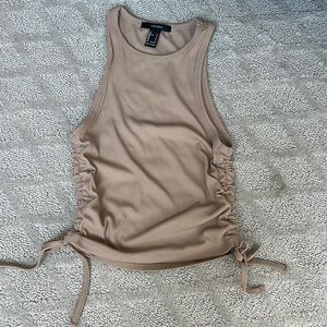 Size Small tie side tank top